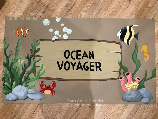 Custom Hand-Painted Banner | Personalized Party Decor | One-of-a-Kind Event Sign